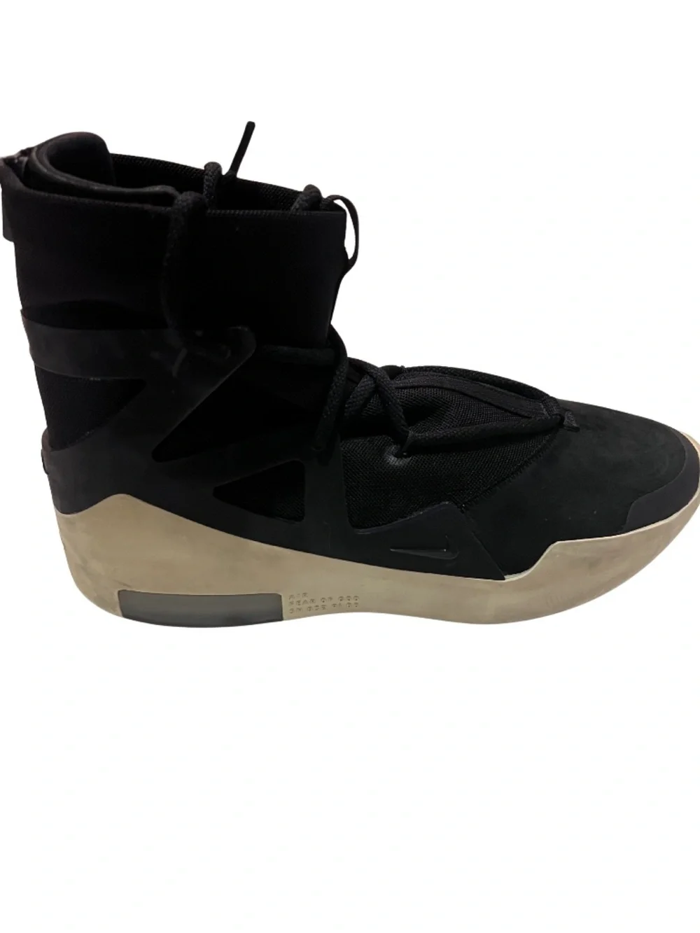 Nike Air Fear Of God 1 Shoes Size 11 Black AR4237-001 Rare Sneaker Shoes w/ box